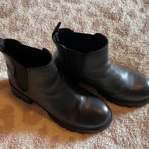 Steve Madden Black Ankle Boots